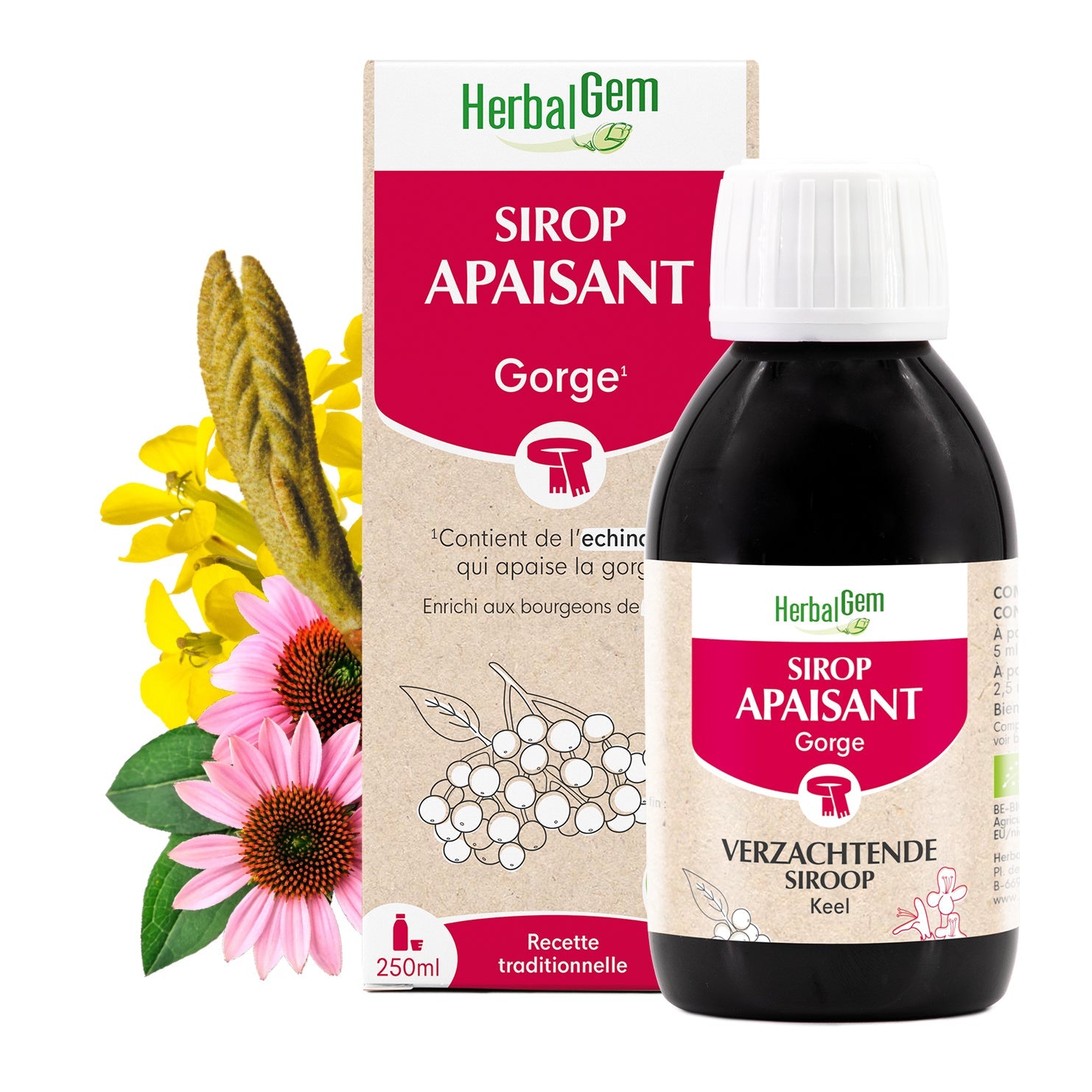 Sirop Apaisant Gorge - Bio