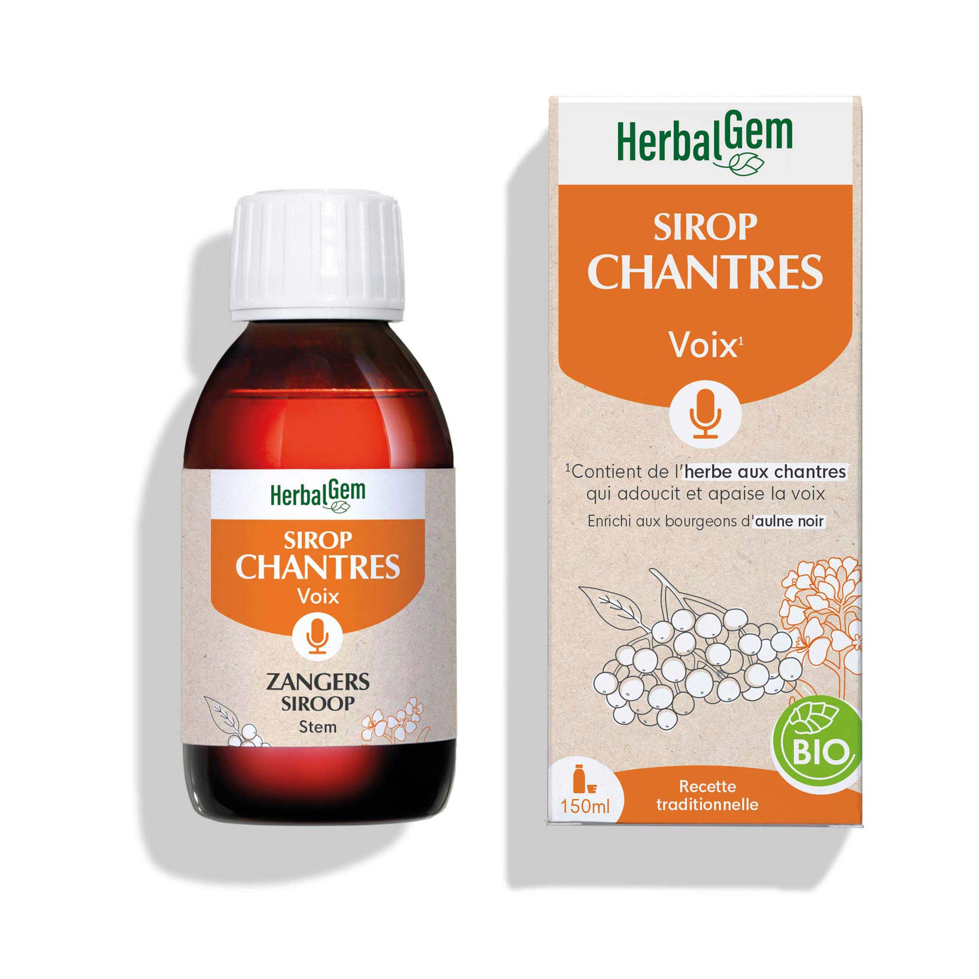 Sirop Chantres Voix enrouée - Bio