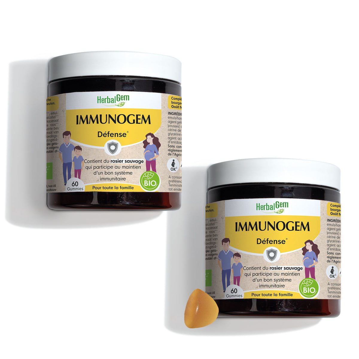Duo pack gummies ImmunoGem
