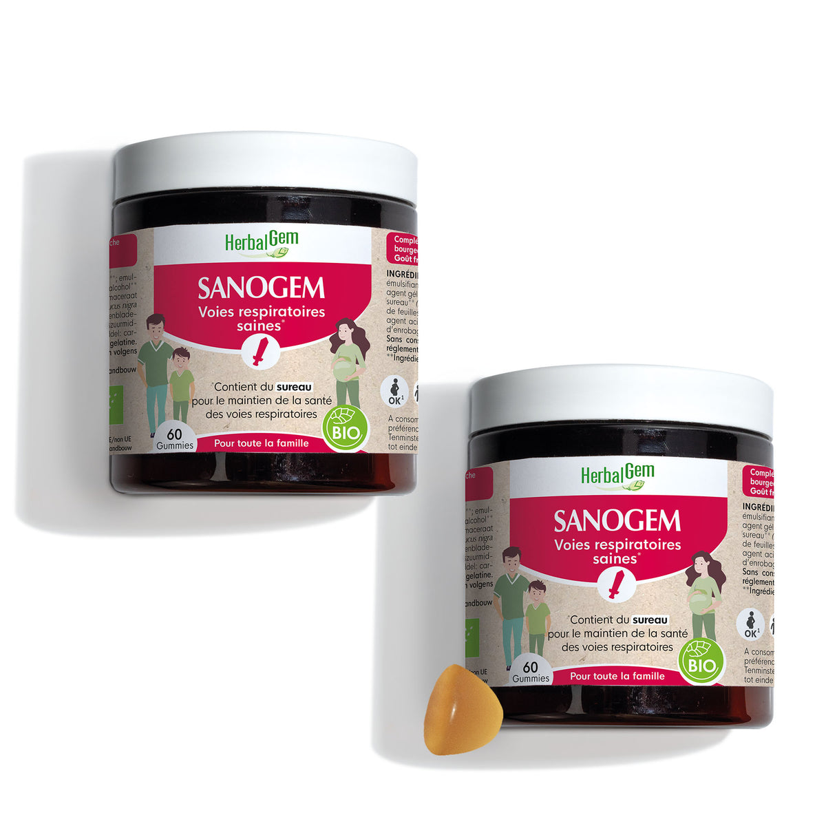 Duo pack gummies SanoGem
